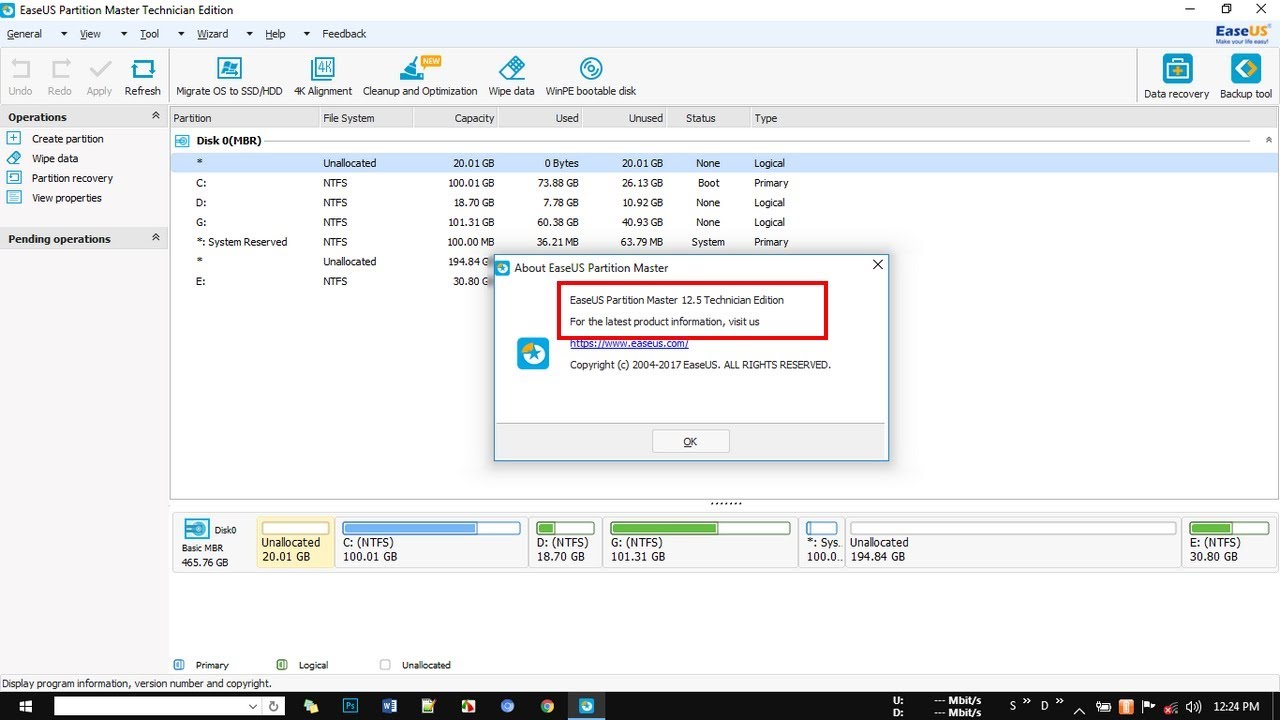 Easeus partition master serial number