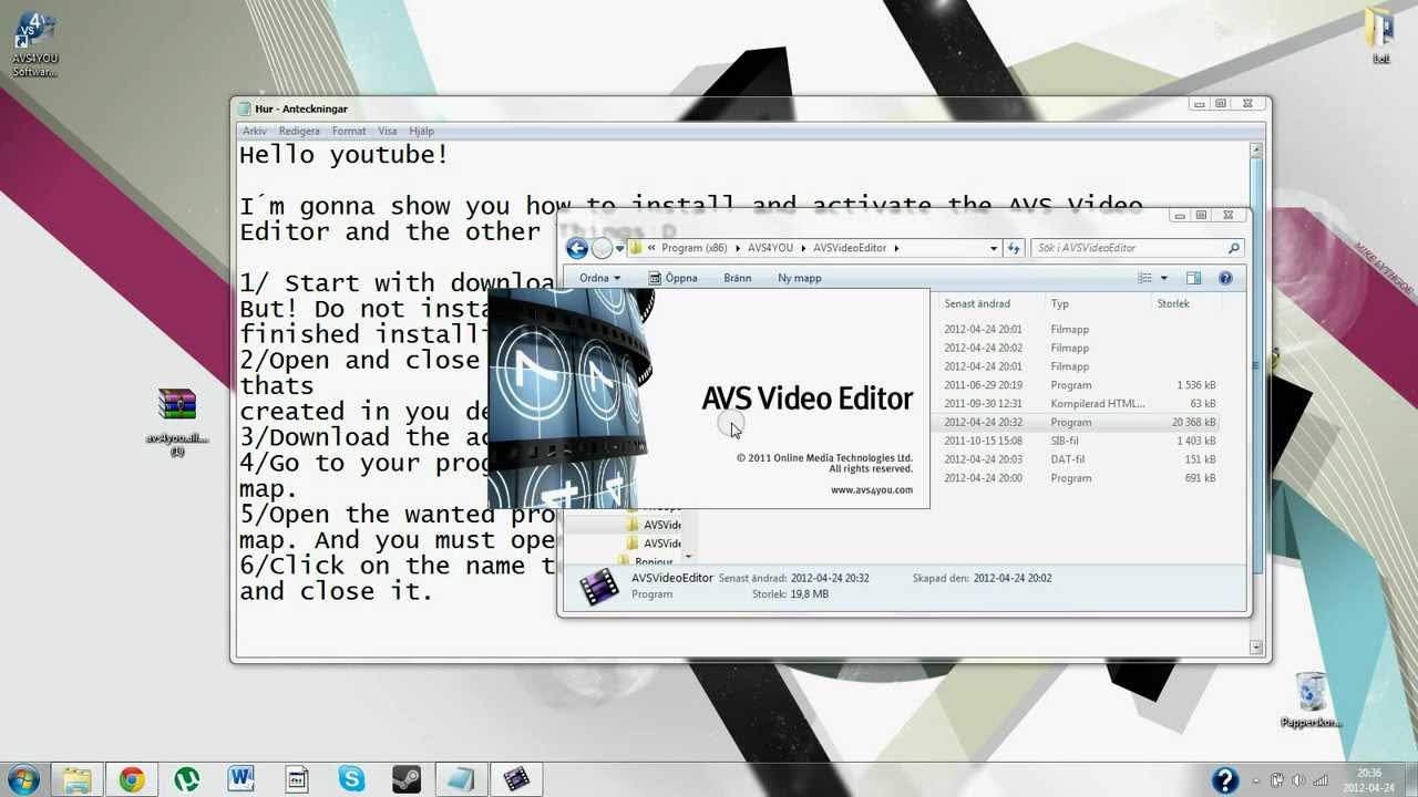 Serial Key Avs Video Editor 7.5
